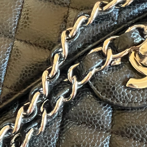 Chanel Classic Double Flap in Medium Caviar Leather 11 Series FULL SET PRISTINE - Picture 14 of 16